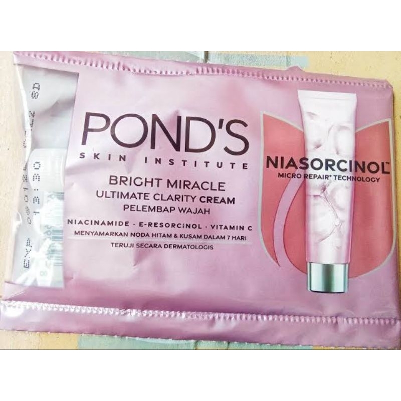 PONDS BRIGHT MIRACLE ULTIMATE CLARITY CREAM PELEMBAB WAJAH