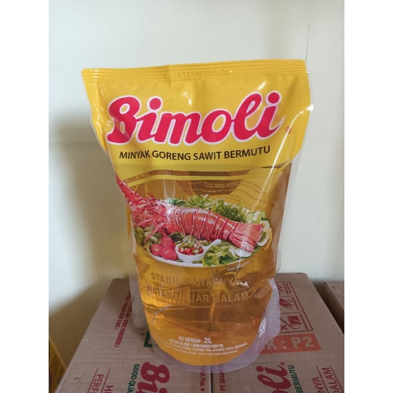 

Bimoli minyak goreng sawit ukuran 1 liter