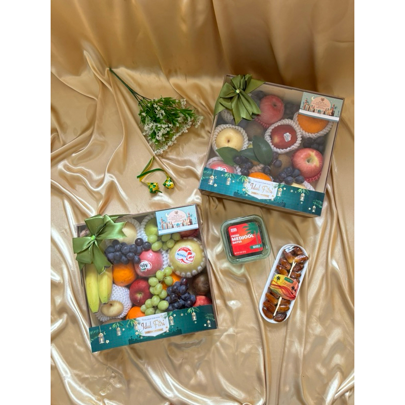 

hampers box hampers lebaran parcel buah idul fitri exclusive premium instant surabaya sidoarjob