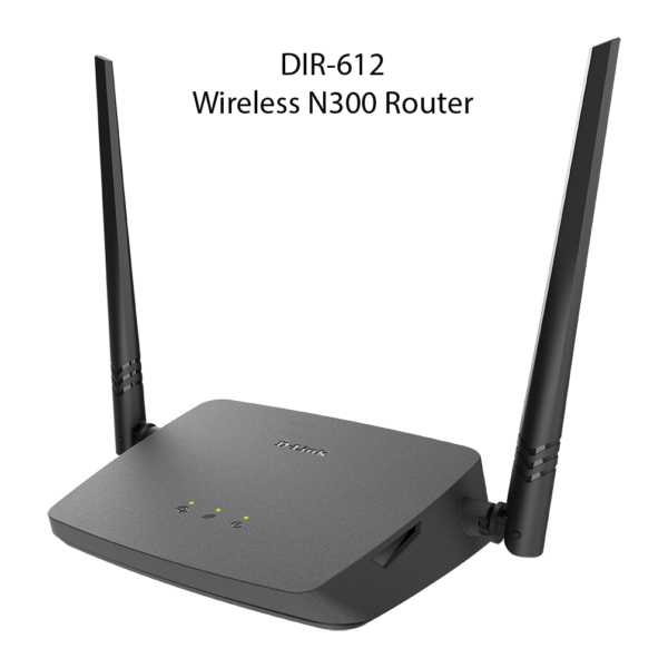 DLINK DIR-612 DIR612 Wireless N300 Router 300Mbps D Link
