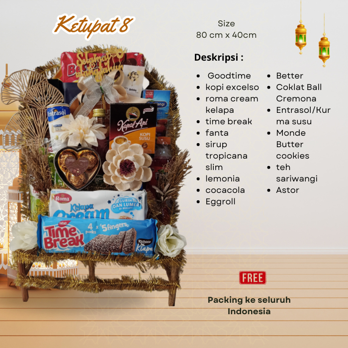 

Ketupat 8 - Promo parsel lebaran 2025 hampers exclusive idul fitri