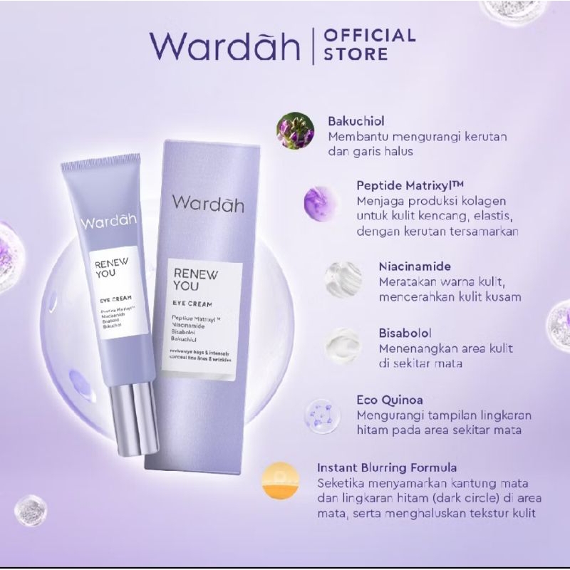 Wardah eye cream