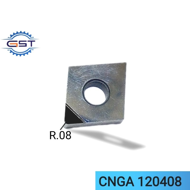 Insert PCD CNMG CNGA 120408 seken mulus pahat bubut aluminium kinclong CNGA120408