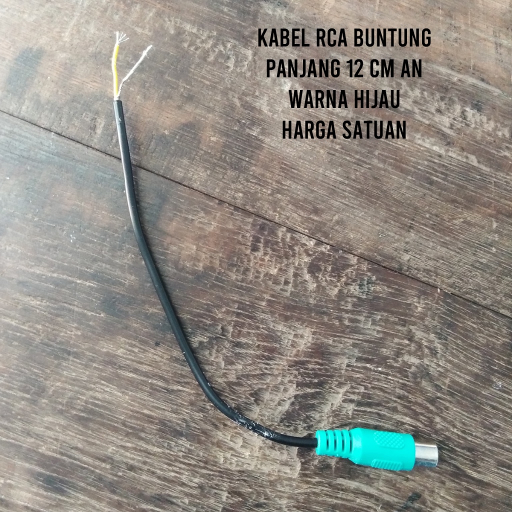 Kabel RCA Buntung RCA Female Kuning Hijau Merah Putih