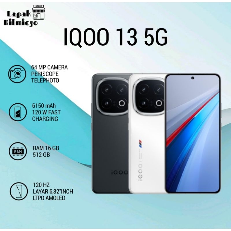 IQOO 13 5G 16/512GB Garansi Resmi