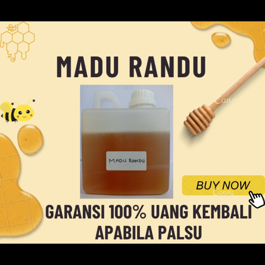 

Madu Bunga Randu (Murni tanpa bahan campuran)