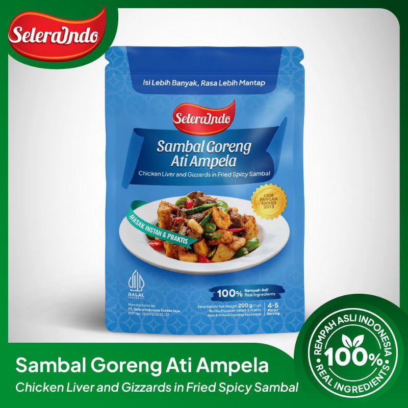 

Selera Indo Sambal Goreng Ati Ampela