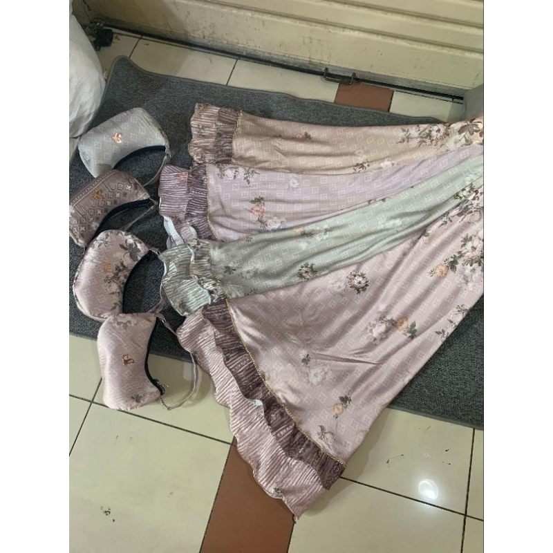MUKENA DEWASA MUKENA ARMANI SILK MUKENA PREMIUM MEWAH