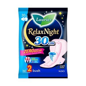 Laurier Relax Night 30cm 2s (10 Renceng)