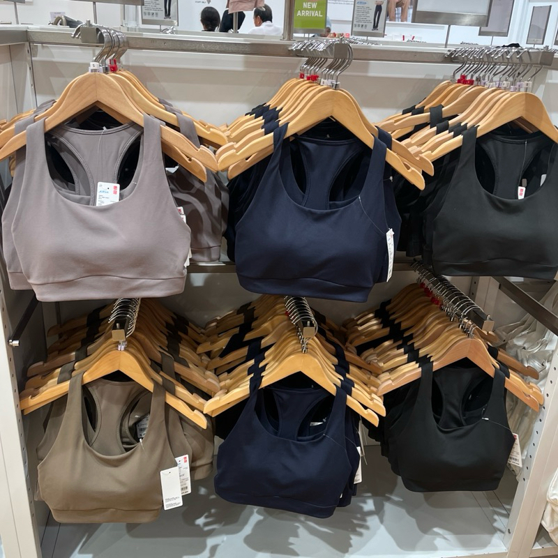 bra tanpa kawat aktif sports bra uniqlo new arrival