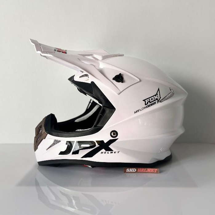 Helm JPX Cross Fox 1 Helm Trabas Teropong Motocross Trail Original