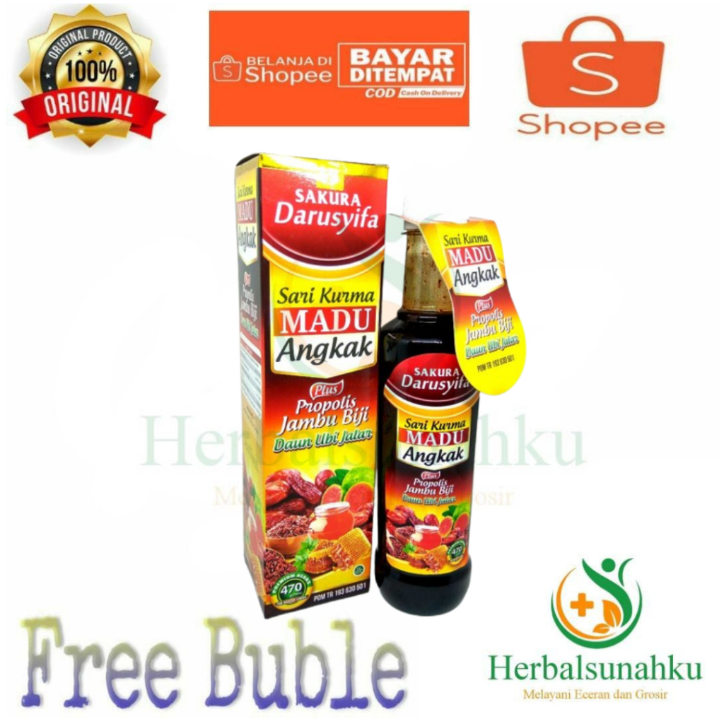 

Sari Kurma Angkak Darusyifa // Sakura Darusyifa Isi 470 gr