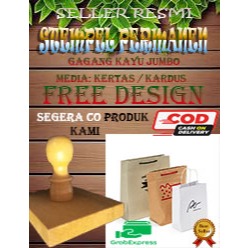 

STEMPEL JUMBO TINTA PERMANEN / KARDUS /KERTAS/ PLASTIK.