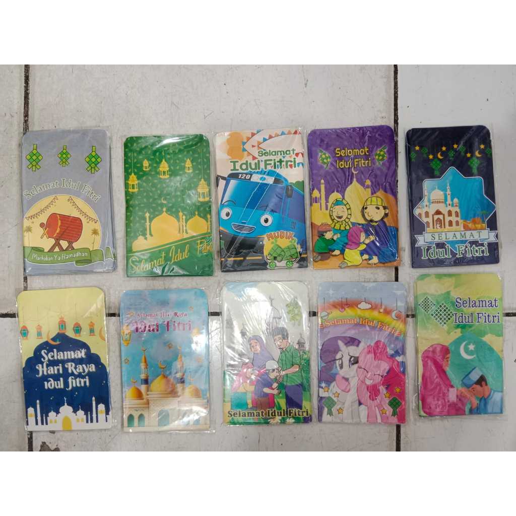 

Amplop Lebaran Kartun Idul Fitri 20 Lembar