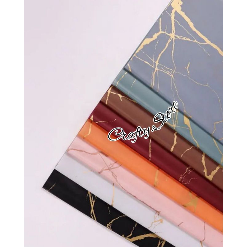 

new buket golden marblen free packing cellophane marble pattern