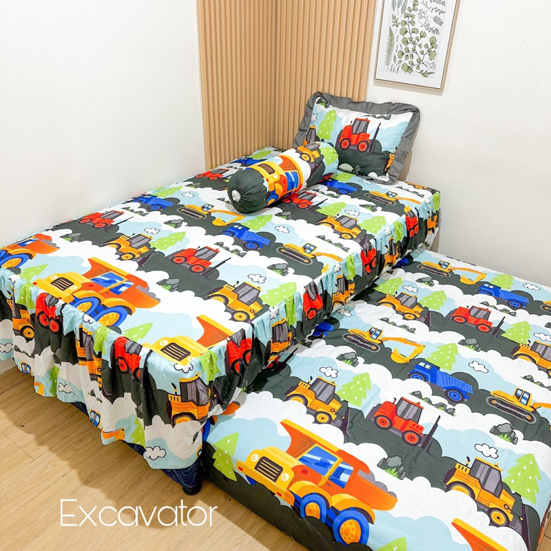 HOT DEALS SPREI SORONG RUMBAI MOTIF KARAKTER ANAK 120x200