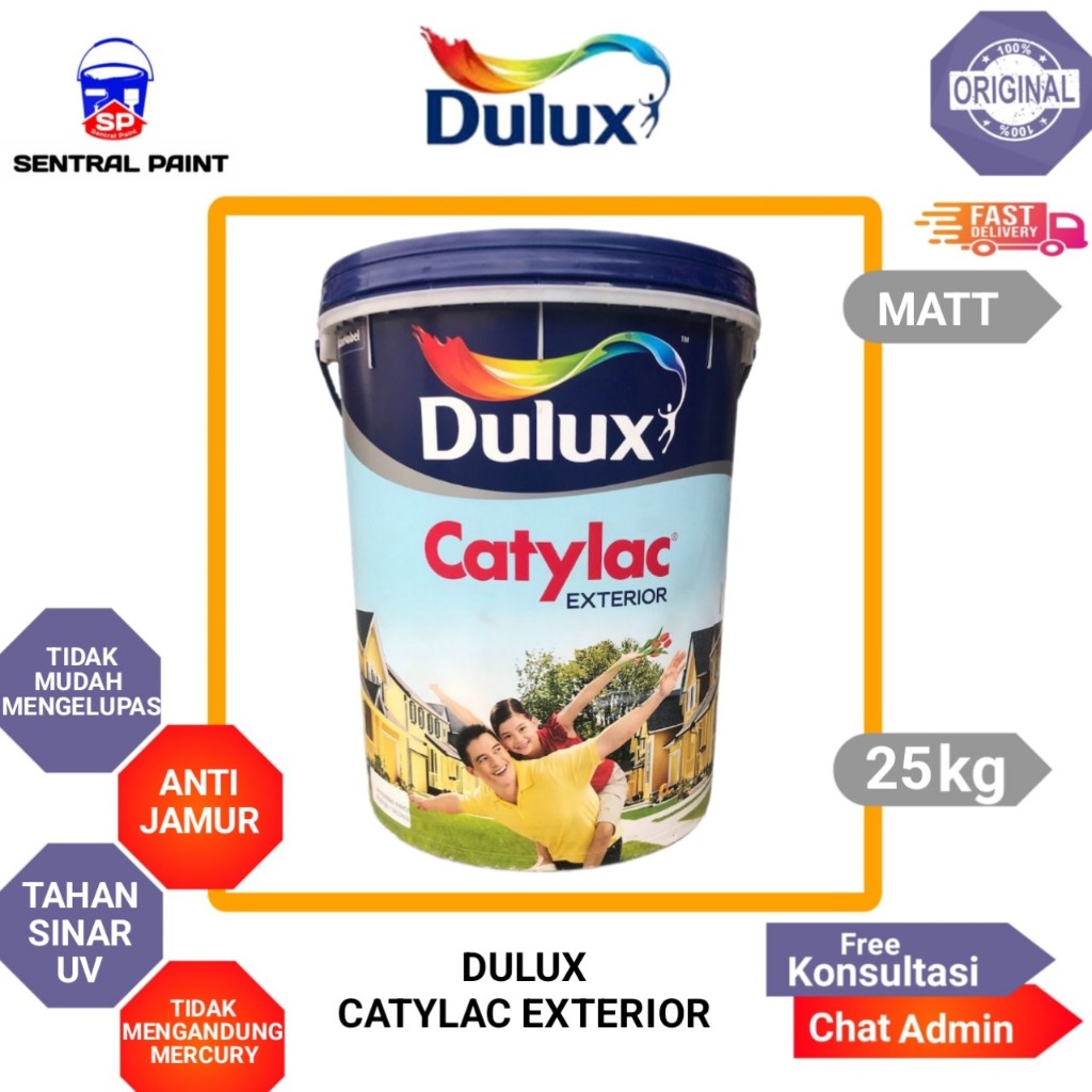 CAT TEMBOK CATYLAC EXTERIOR 25KG / PAIL