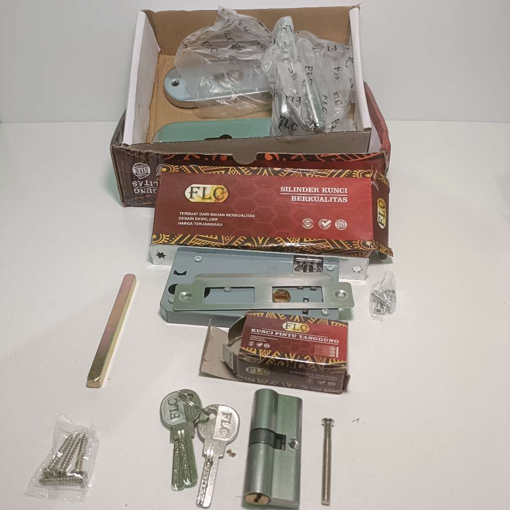 FLC Kunci Pintu Tanggung Premium – Silinder Berkualitas, Anti Maling, & Tahan Lama