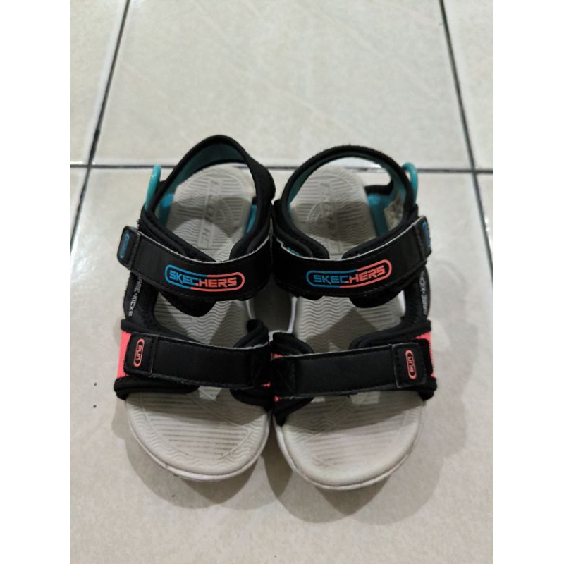 SKECHERS KIDS in White Black Game Over