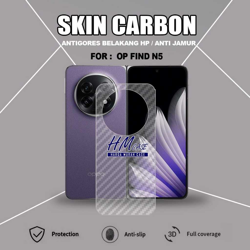 Oppo Find N5 Oppo Find N3 Oppo Find N3 Flip Skin Carbon 3D Antigores Skin Carbon Oppo Find N5 Oppo F