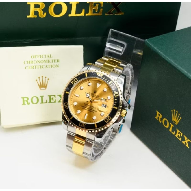 GRATIS Batre Jam Tangan Rolex Submariner Tanggal Aktif Water resistance anti air