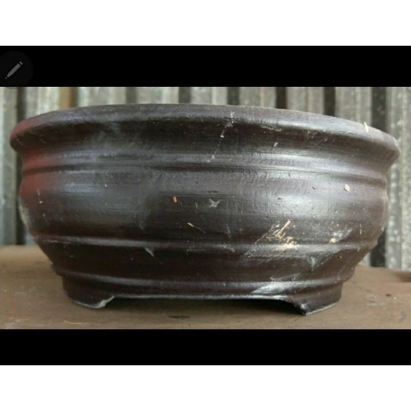 Pot Bonsai / Pot Bunga Bonsai BULAT 40cm Gojek Grab Only