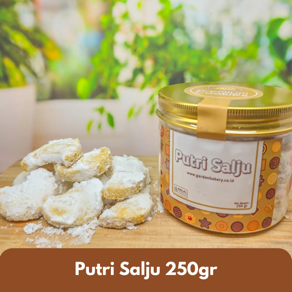 

Kue Putri Salju 250g - Kue Kering Manis Lembut - Kualitas Premium - Snowy Cookies