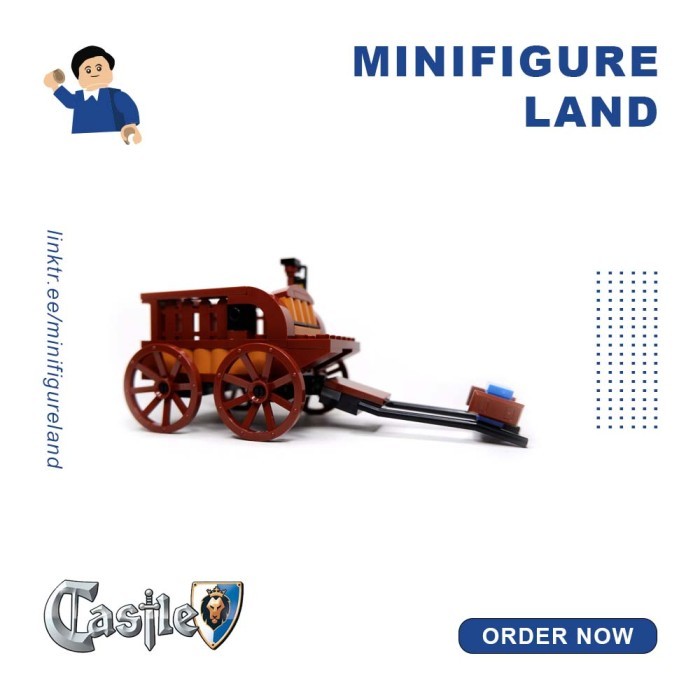 Lego Castle - Blacksmith Carriage - Cart - 21325