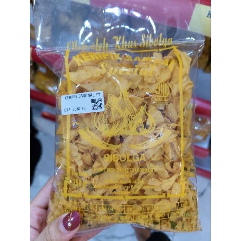 

Kripik Teri Rasa Original (250gr)