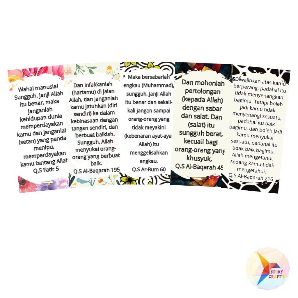 

Scrapbook Sticker Alquran Tema Umum 1 Umat Muslim