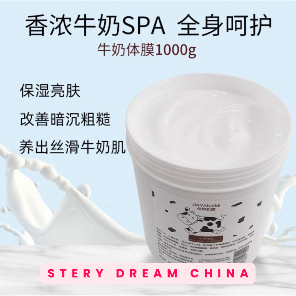 [PO 14 HARI] JIAYANJIMI MILK BODY MASK MEMBRANE / BODY MASK MILK 1000 ML