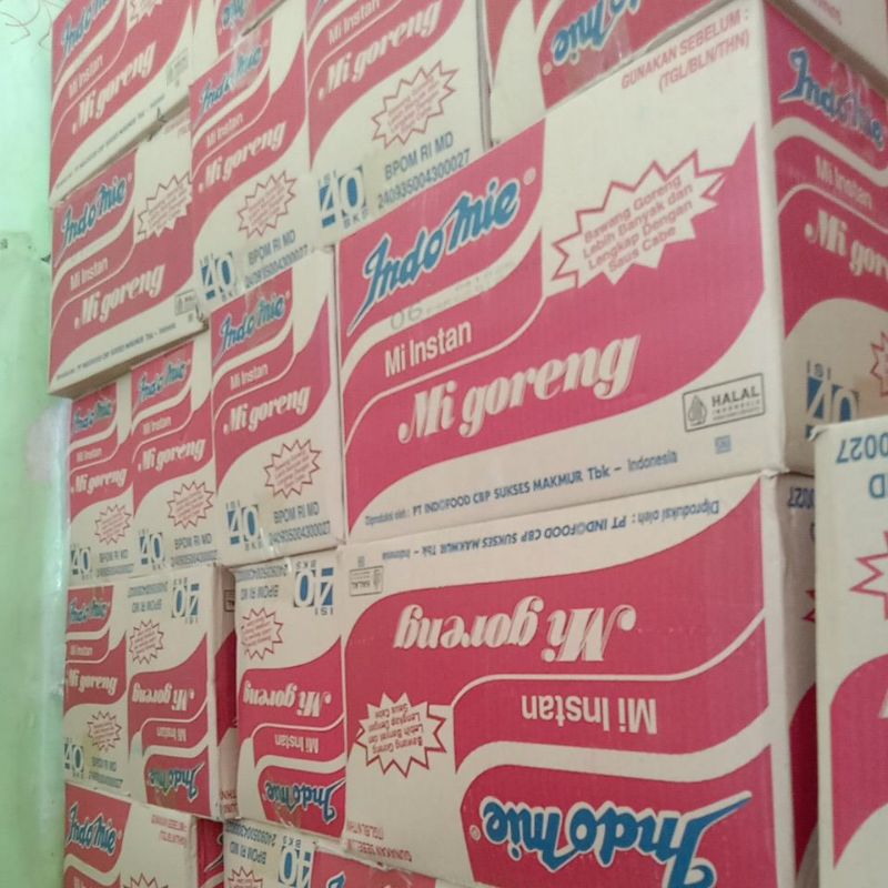 

Indomie goreng 1 dus 40 pcs