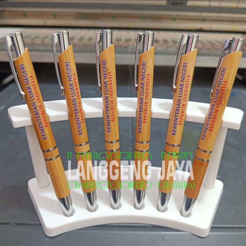 

Pulpen bambu custom logo, pulpen promosi