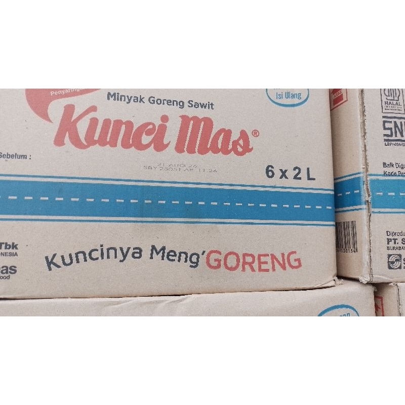 

Minyak Goreng Kuncimas 2 Liter (PER KARTON)