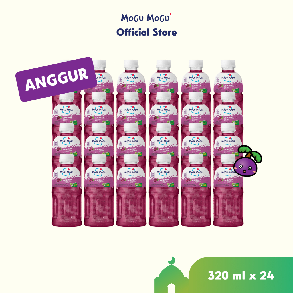 

Mogu Mogu 1 karton 24 botol Grape