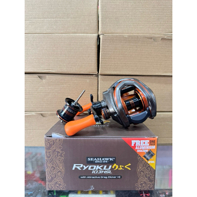 Reel Casting / BC Seahawk Ryoku Double Spool 103HSL