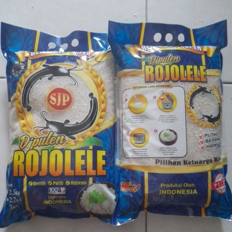 

SJP Dipulen Rojolele Pelangsing 25kg/4,5kg/3kg
