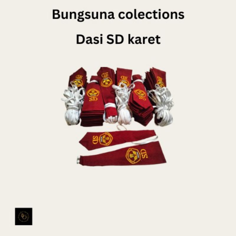 dasi sekolah sd bahan seragam di jual kodian isi 20 pcs