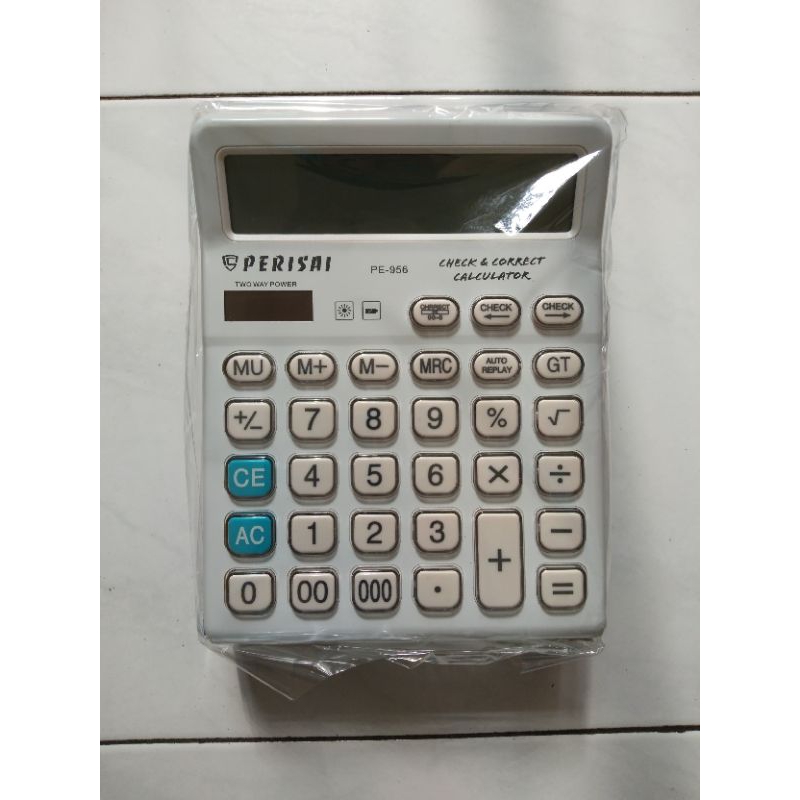 

Kalkulator Perisai PE-956 (12 digit)