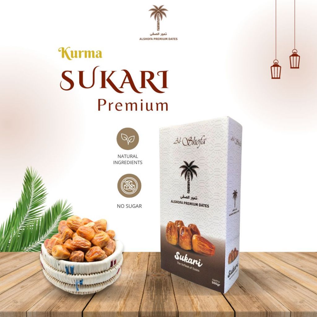 

KURMA SUKARI PREMIUM KURMA RAJA 500GR