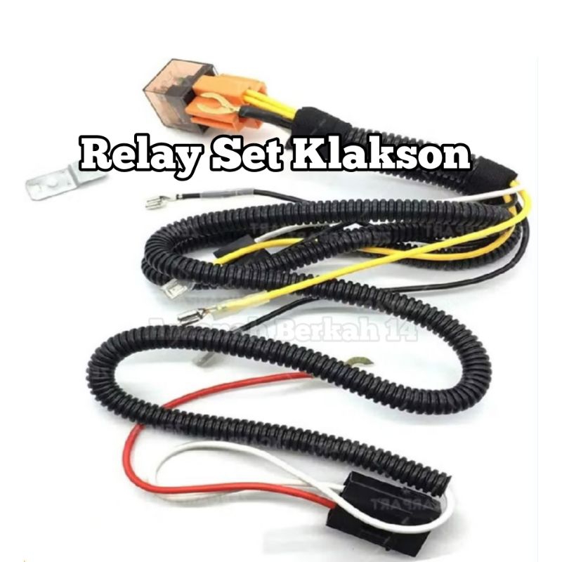 KABEL SOKET RELAY KLAKSON SET PNP SEMUA MOTOR MOBIL UNIVERSAL DENSO HELLA | KABEL RELAY KLAKSON SOKE