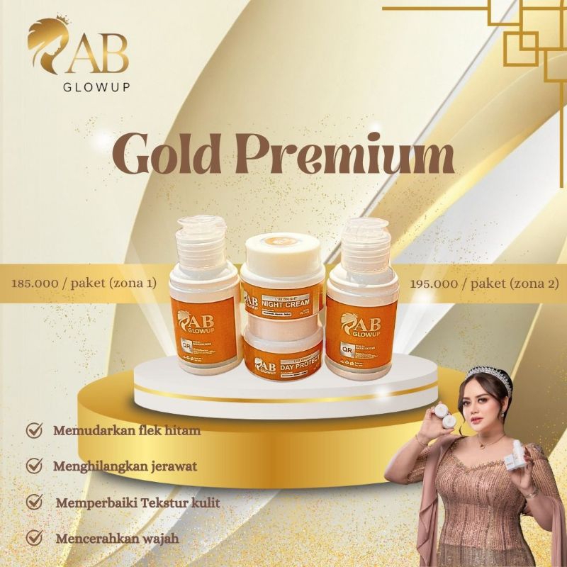 Ab glow up Gold premium bpom