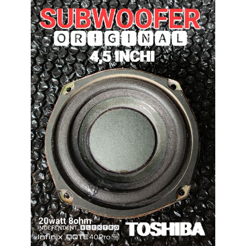 Subwoofer Sony 4,5 inchi    speaker spiker Subwoofer sony     speaker woofer Sony original