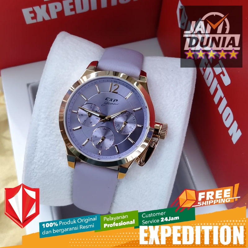 JAM TANGAN WANITA EXPEDITION PURPLE 6381 EXF6381 EXF 6381 JAM EXPEDITION WANITA JAM TANGAN WANITA CT