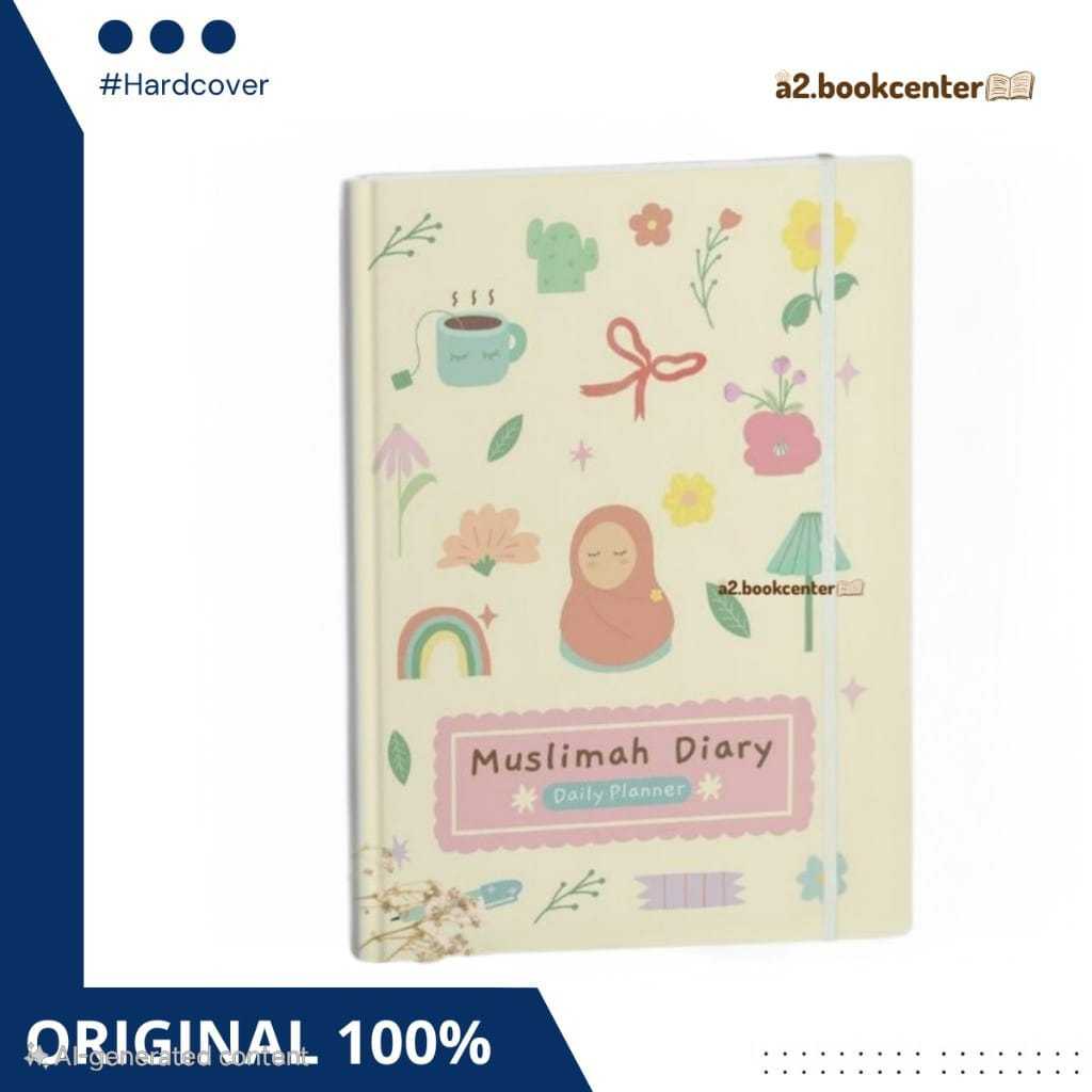 

[ABC] READY - Muslimah Diary Daily Planner Arasy Hard Cover
