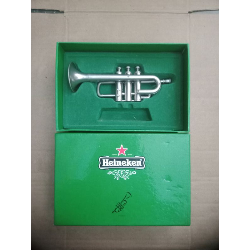 HEINEKEN TEROMPET SOUVERNIR ORIGINAL BEKAS / MAINAN BEKAS / PRELOVED