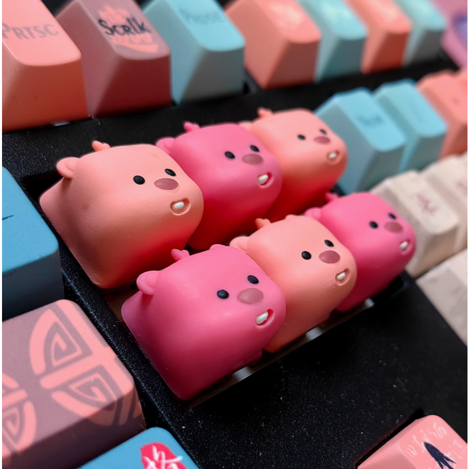 Loopy Keycaps Mechanical Keyboard | MatchaLand