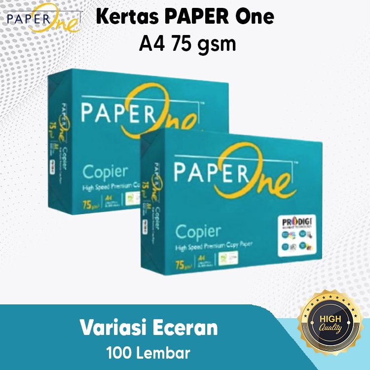 

Kertas A4 PaperOne 75 Gram 200 Lembar