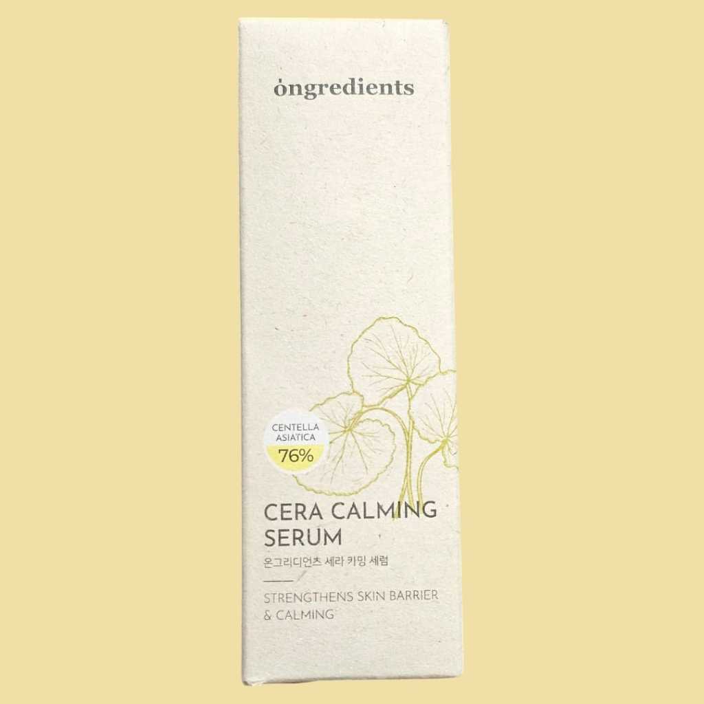 Ongredients Cera Calming Serum Strengthens Skin Barriers and Calming 50ml exp 20/2/2026 MASIH BARU M
