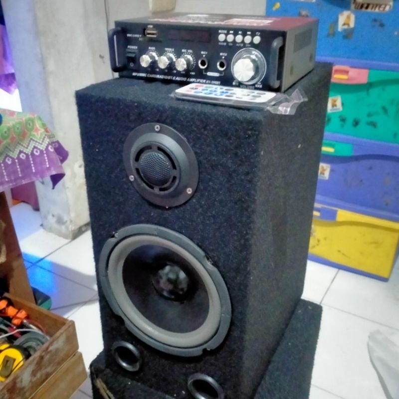 Speaker aktif 6inch single karaoke / hometeater